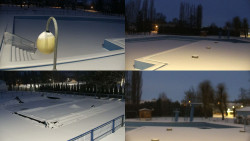 Areál koupaliště Hulín - sdružené snímky