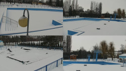 Areál koupaliště Hulín - sdružené snímky