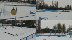 Areál koupaliště Hulín - sdružené snímky