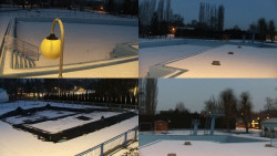 Areál koupaliště Hulín - sdružené snímky