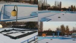 Areál koupaliště Hulín - sdružené snímky