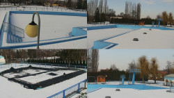 Areál koupaliště Hulín - sdružené snímky