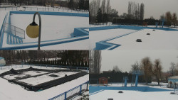 Areál koupaliště Hulín - sdružené snímky