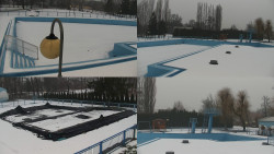 Areál koupaliště Hulín - sdružené snímky