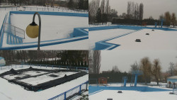 Areál koupaliště Hulín - sdružené snímky