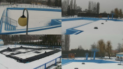 Areál koupaliště Hulín - sdružené snímky