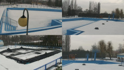 Areál koupaliště Hulín - sdružené snímky