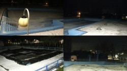 Areál koupaliště Hulín - sdružené snímky