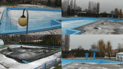 Areál koupaliště Hulín - sdružené snímky