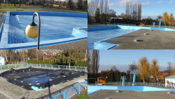 Areál koupaliště Hulín - sdružené snímky