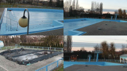 Areál koupaliště Hulín - sdružené snímky