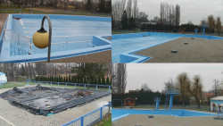 Areál koupaliště Hulín - sdružené snímky