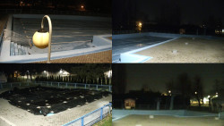 Areál koupaliště Hulín - sdružené snímky