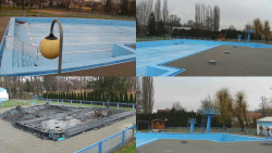 Areál koupaliště Hulín - sdružené snímky