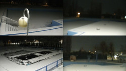 Areál koupaliště Hulín - sdružené snímky