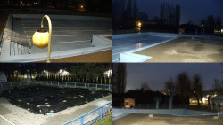 Areál koupaliště Hulín - sdružené snímky