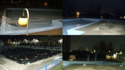 Areál koupaliště Hulín - sdružené snímky