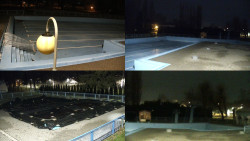 Areál koupaliště Hulín - sdružené snímky