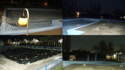 Areál koupaliště Hulín - sdružené snímky