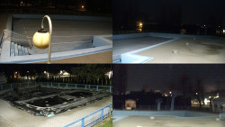 Areál koupaliště Hulín - sdružené snímky