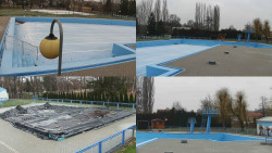 Areál koupaliště Hulín - sdružené snímky