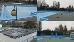 Areál koupaliště Hulín - sdružené snímky