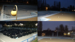 Areál koupaliště Hulín - sdružené snímky