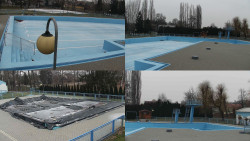 Areál koupaliště Hulín - sdružené snímky