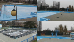 Areál koupaliště Hulín - sdružené snímky