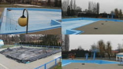 Areál koupaliště Hulín - sdružené snímky