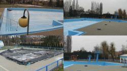 Areál koupaliště Hulín - sdružené snímky