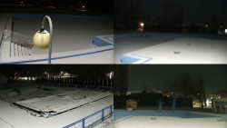 Areál koupaliště Hulín - sdružené snímky