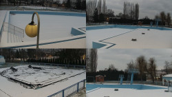 Areál koupaliště Hulín - sdružené snímky