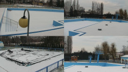 Areál koupaliště Hulín - sdružené snímky