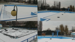 Areál koupaliště Hulín - sdružené snímky