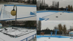 Areál koupaliště Hulín - sdružené snímky