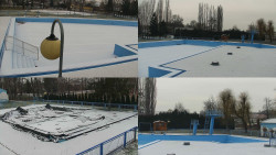 Areál koupaliště Hulín - sdružené snímky