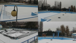 Areál koupaliště Hulín - sdružené snímky