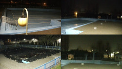 Areál koupaliště Hulín - sdružené snímky