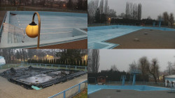 Areál koupaliště Hulín - sdružené snímky