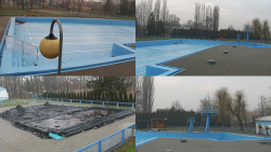 Areál koupaliště Hulín - sdružené snímky