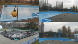 Areál koupaliště Hulín - sdružené snímky