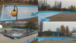 Areál koupaliště Hulín - sdružené snímky