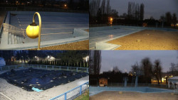 Areál koupaliště Hulín - sdružené snímky