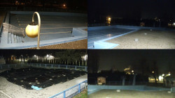 Areál koupaliště Hulín - sdružené snímky