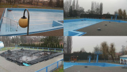 Areál koupaliště Hulín - sdružené snímky