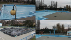 Areál koupaliště Hulín - sdružené snímky