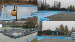 Areál koupaliště Hulín - sdružené snímky