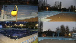 Areál koupaliště Hulín - sdružené snímky