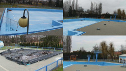 Areál koupaliště Hulín - sdružené snímky